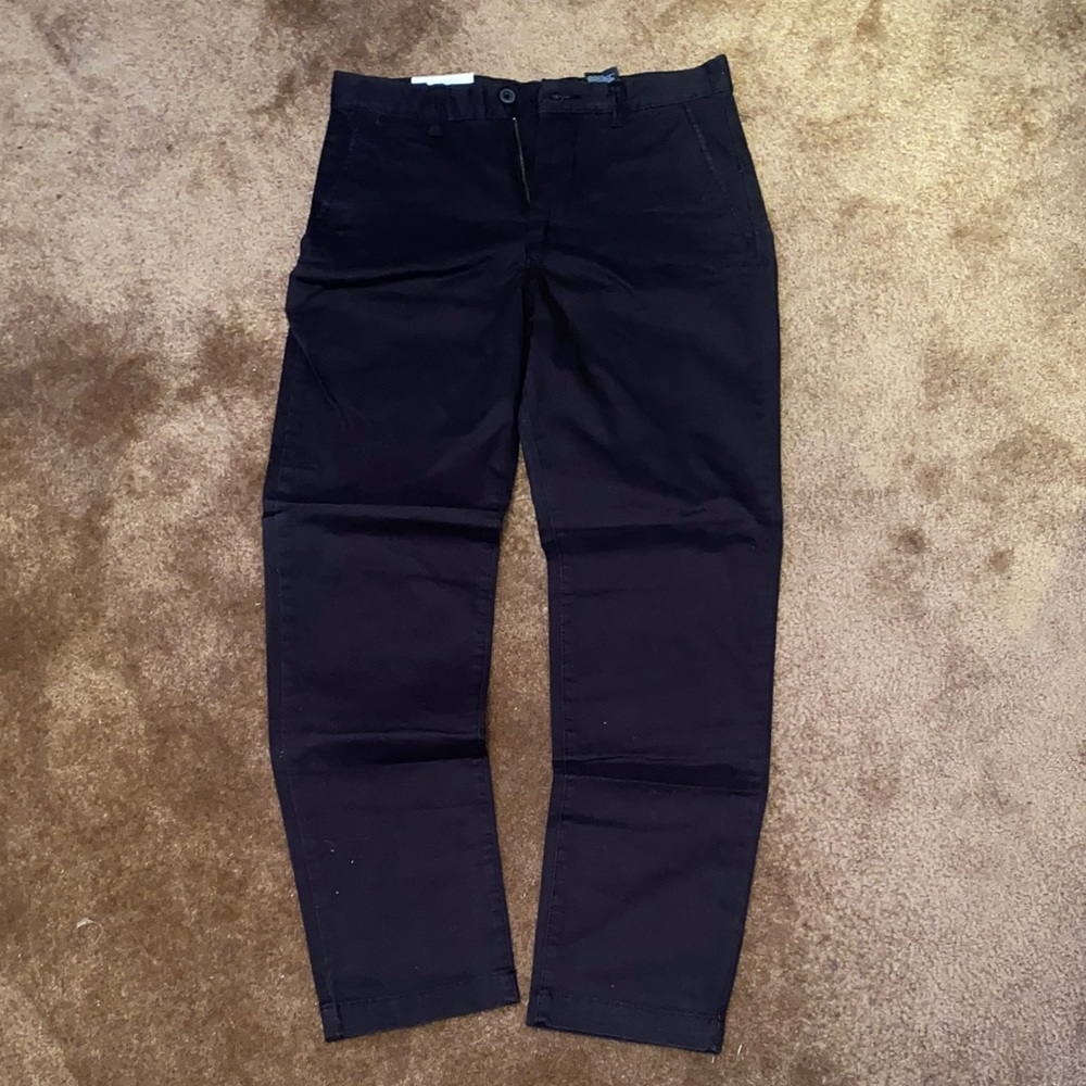 H&M Men's Black Slim Fit Pants